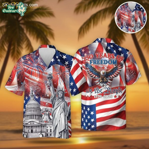 America-250-Years-of-Freedom-4th-of-July-2026-Hawaiian-Shirt-Patriotic-Eagle-Button-Down-Memorial-Day-2.jpg