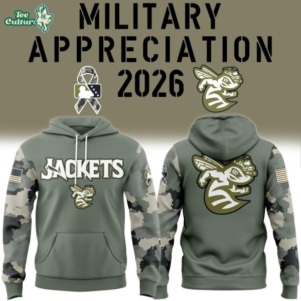 Augusta GreenJackets Military Appreciation Night 2026 Hoodie