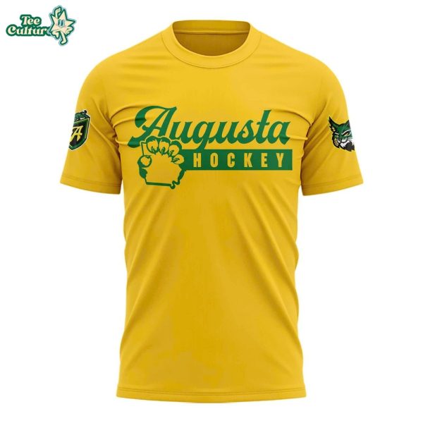 Augusta Lynx Yellow Green Stroke Tee by Teesculture.com