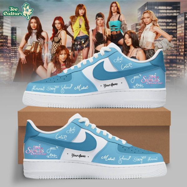 BINI Signals World Tour 2026 Custom Air Force 1
