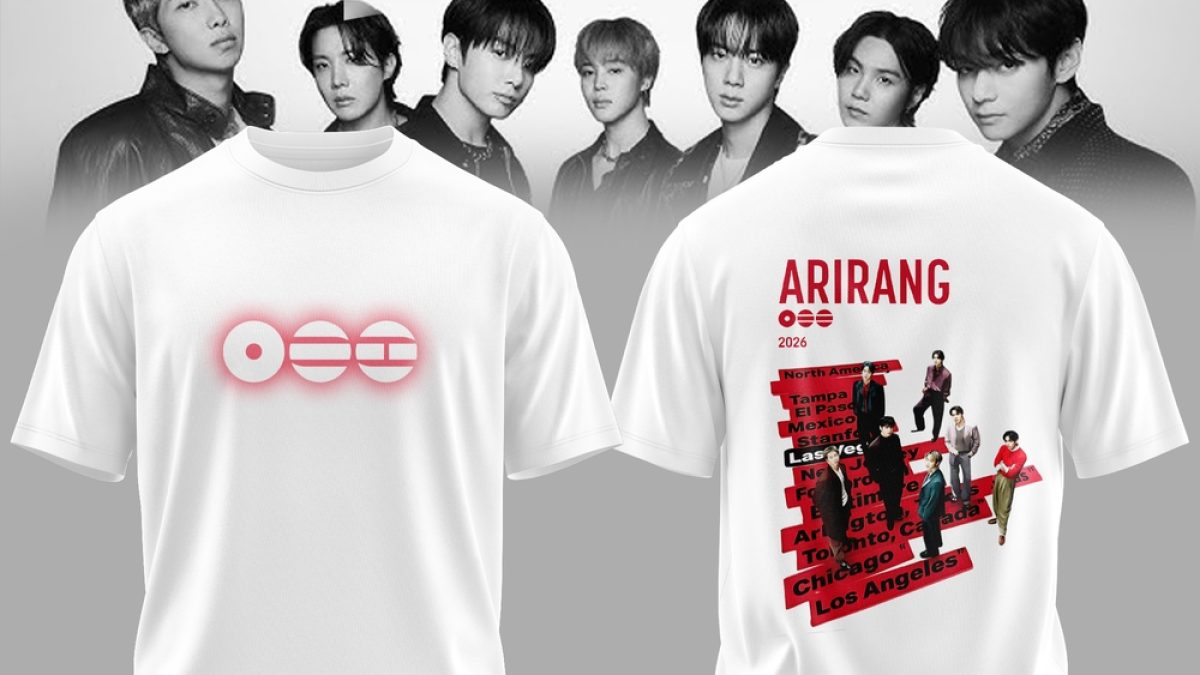 BTS: ARIRANG World Tour 2026 Shirt - Teesculture