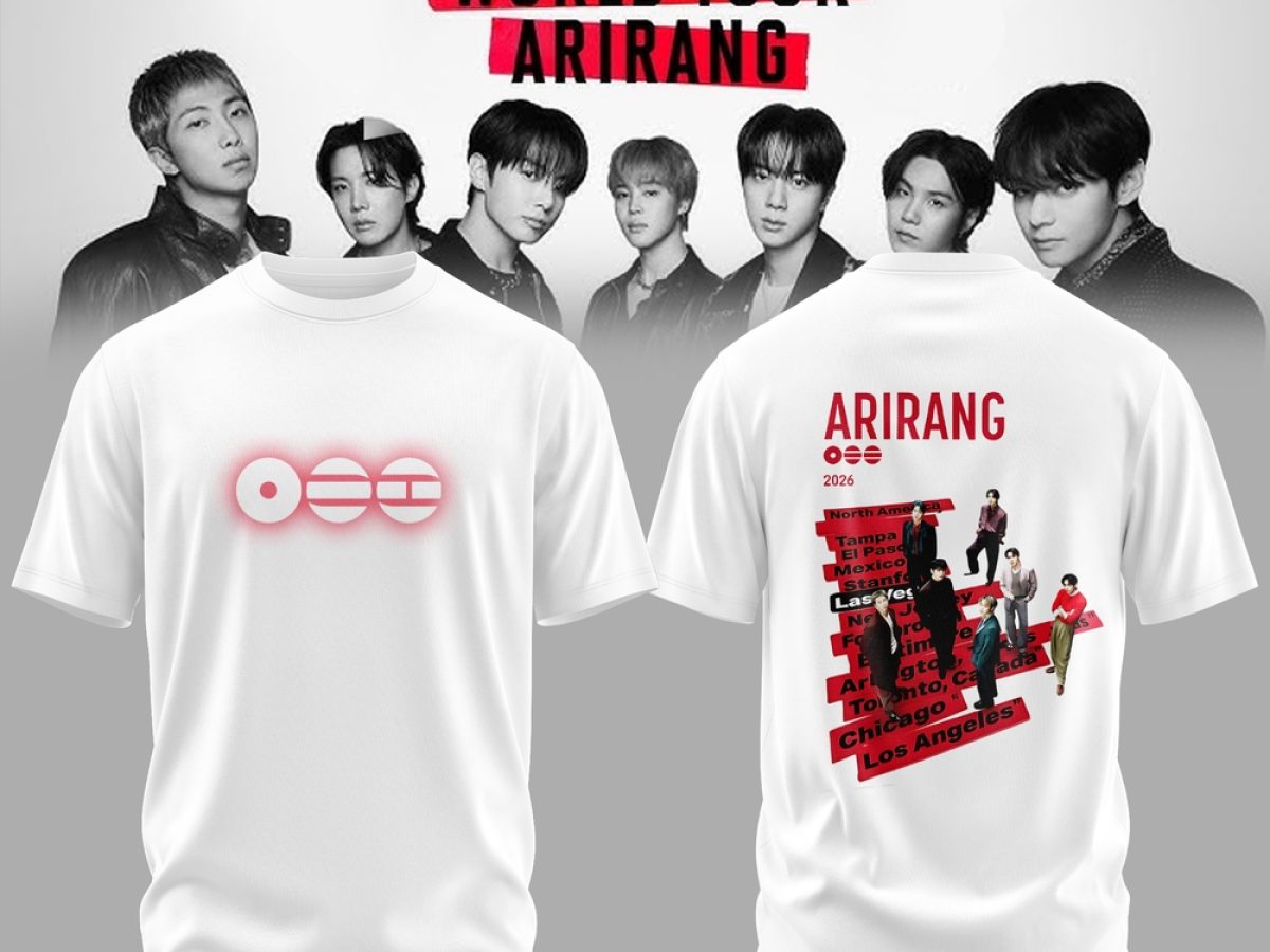 BTS: ARIRANG World Tour 2026 Shirt - Teesculture