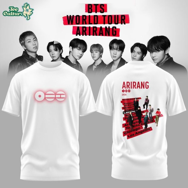 BTS: ARIRANG World Tour 2026 Shirt