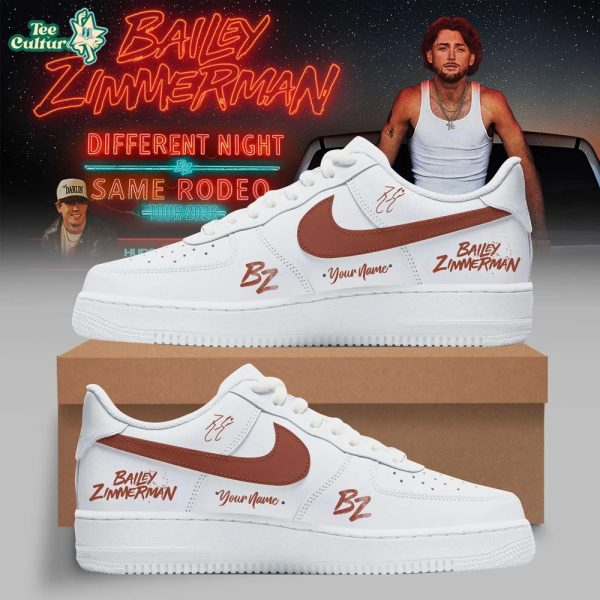 Bailey Zimmerman x Different Night Same Rodeo Tour 2026 Shoes Limited Edition V1