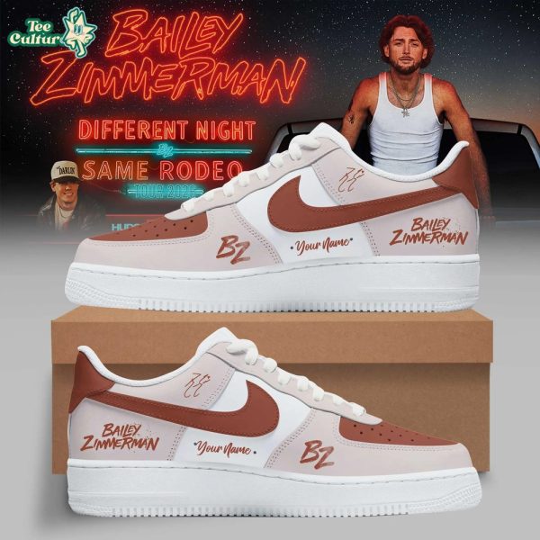 Bailey Zimmerman x Different Night Same Rodeo Tour 2026 Shoes Limited Edition V2