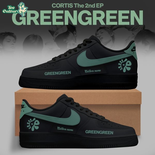CORTIS The 2nd EP "GREENGREEN" Custom Air Force 1