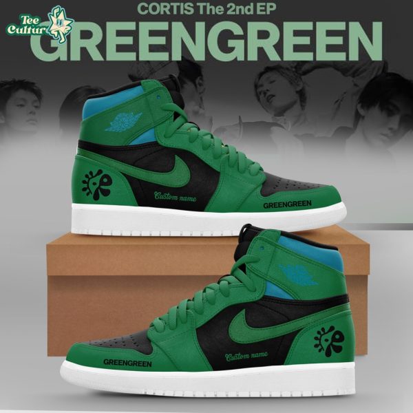 CORTIS The 2nd EP "GREENGREEN" Custom Air Jordan 1