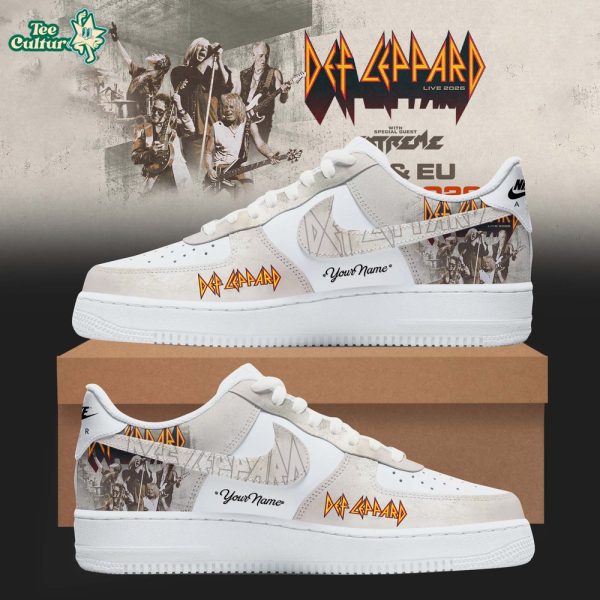 DEF LEPPARD “Hysteria Legacy” Extreme Tour 2026 Custom Air Force 1