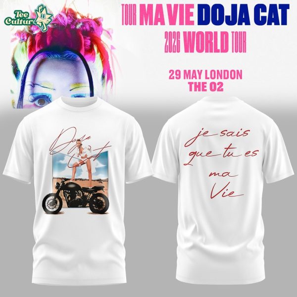 Doja Cat Ma Vie World Tour 2026 T-Shirt