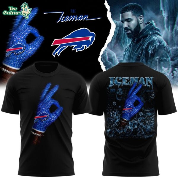 Drake Ice Man X Buffalo Bills Tshirt
