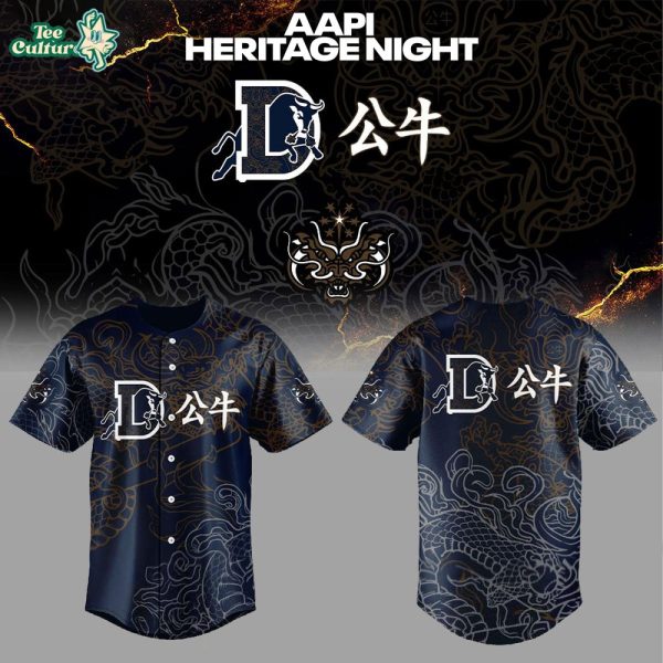 Durham Bulls AAPI Night Special Baseball Jersey