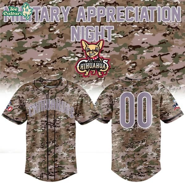 El Chihuahuas x Military Appreciation Night Jersey Limited Edition