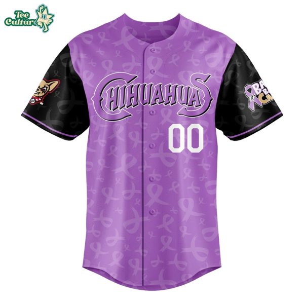 El Paso Chihuahuas 2026 Bark Back at Cancer Jersey by Teesculture.com