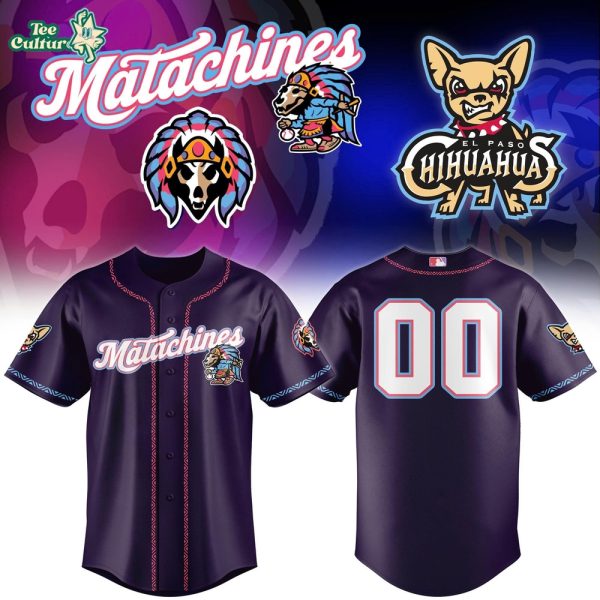 El Paso Chihuahuas Matachines 2026 Baseball Jersey