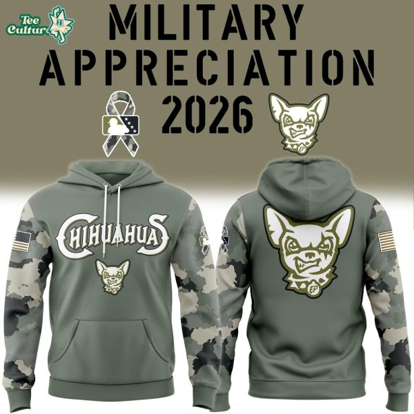 El Paso Chihuahuas Military Appreciation Night 2026 Hoodie