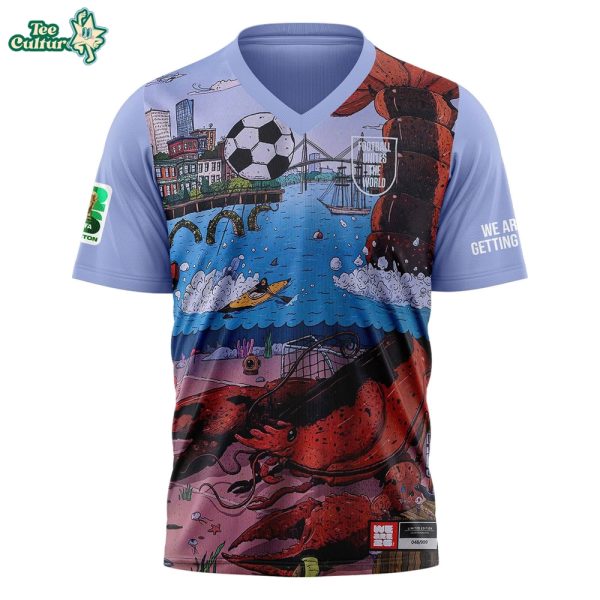 FIFA World Cup 2026 Boston Jersey Limited Edition by Teesculture.com