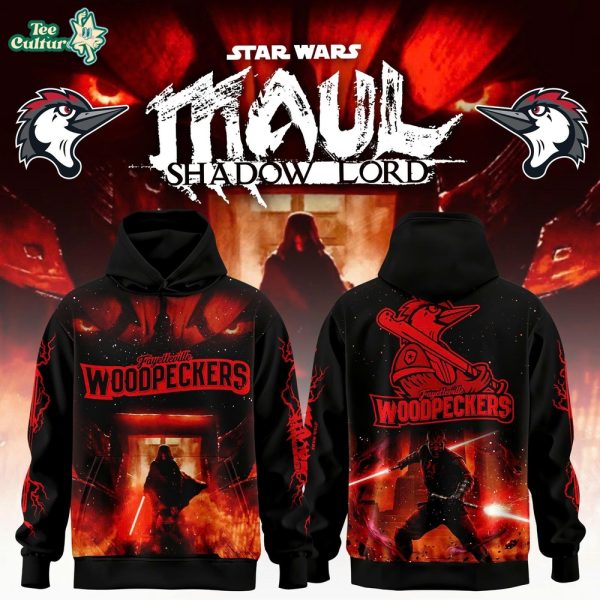 Fayetteville Woodpeckers x Star Wars Nights 2026 Hoodie