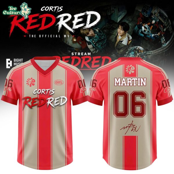 Football Jersey REDRED CORTIS The 2nd EP GREENGREEN Limited by Teesculture.com