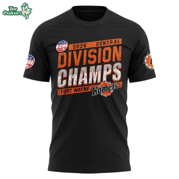 Fort Wayne Komets Central Division Champions 2026 Shirt by Teesculture.com