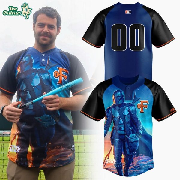 Frederick Keys 2026 Star Wars Night Custom Baseball Jersey