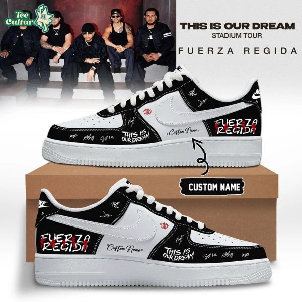 Fuerza Regida x This Is Our Dream Stadium Tour 2026 Limited Edition Signature Shoes V10