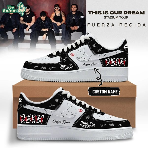 Fuerza Regida x This Is Our Dream Stadium Tour 2026 Limited Edition Signature Shoes V11