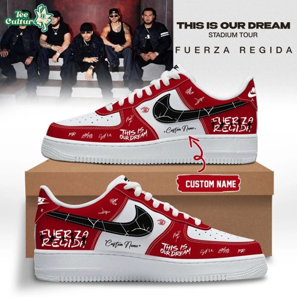 Fuerza Regida x This Is Our Dream Stadium Tour 2026 Limited Edition Signature Shoes V12