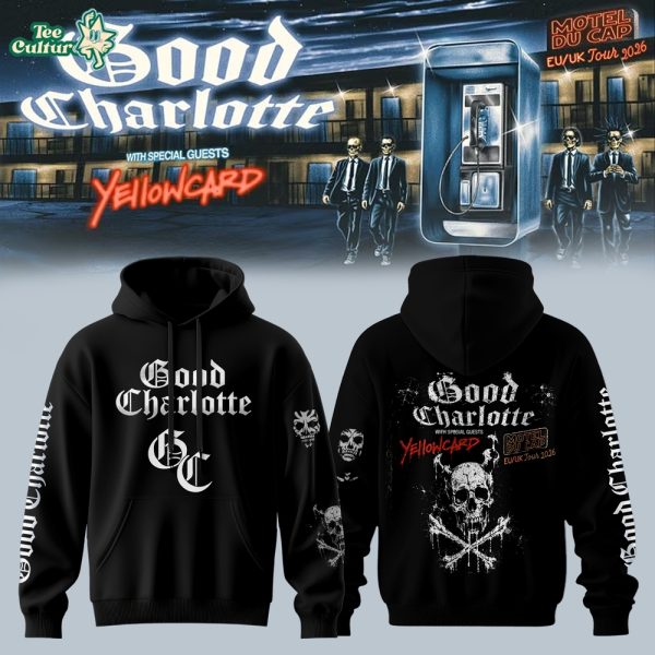 Good Charlotte Motel Du Cap Tour 2026 Hoodie