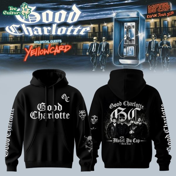 Good Charlotte Motel Du Cap Tour 2026 Hoodie