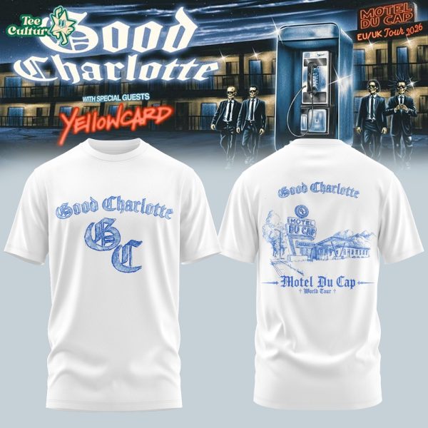 Good Charlotte Motel Du Cap Tour 2026 Shirt