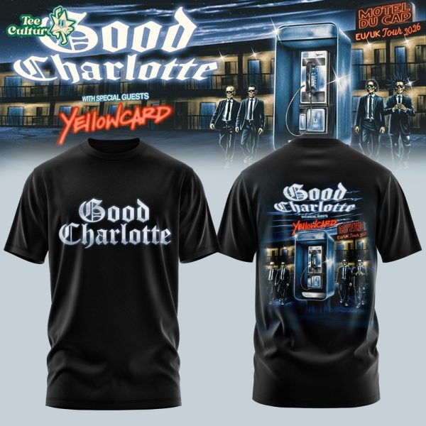 Good Charlotte Motel Du Cap Tour 2026 Shirt