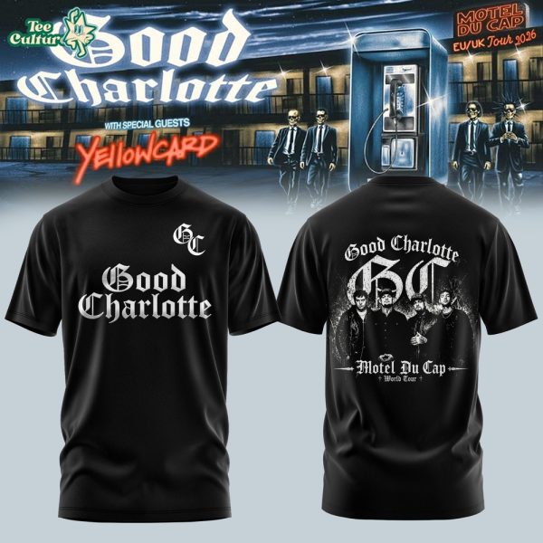 Good Charlotte Motel Du Cap Tour 2026 Shirt