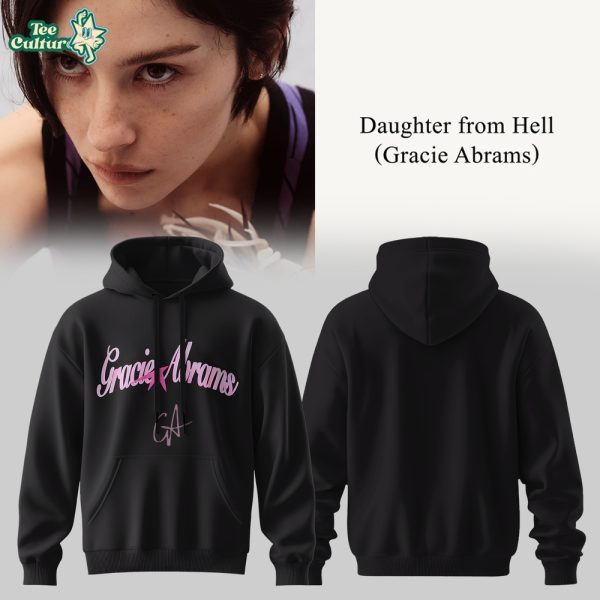 Gracie Abrams Daughter from Hell Signed Hoodie V2