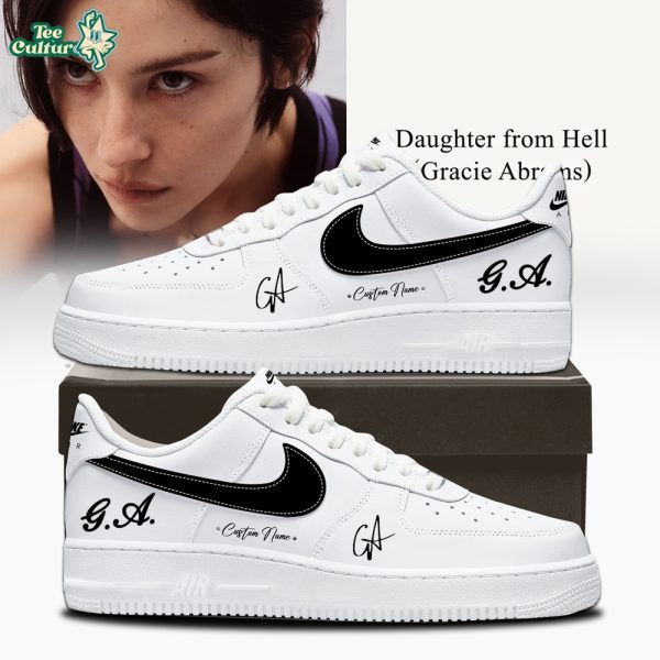 Gracie Abrams Daughter from Hell Signed Shoes AF1 V2