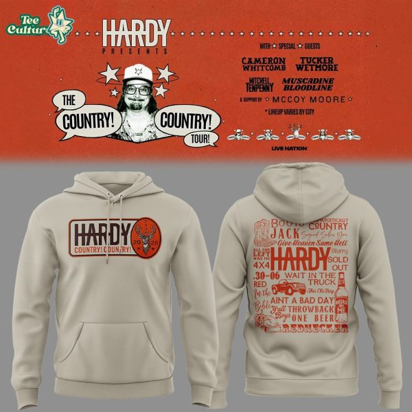 Hardy The Country Country Tour 2026 Special Hoodie