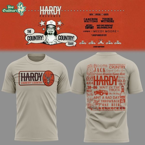 Hardy The Country Country Tour 2026 Special Tee