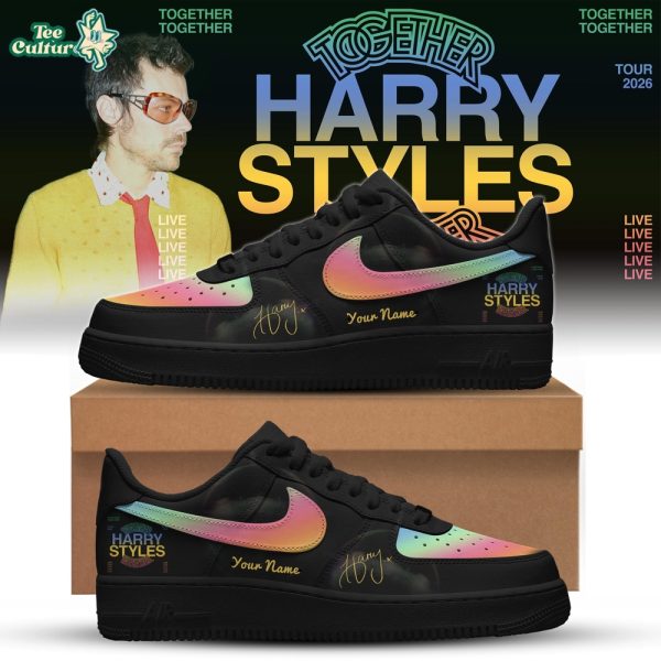 Harry Styles Together, Together Tour Custom Air Force 1 Sneaker