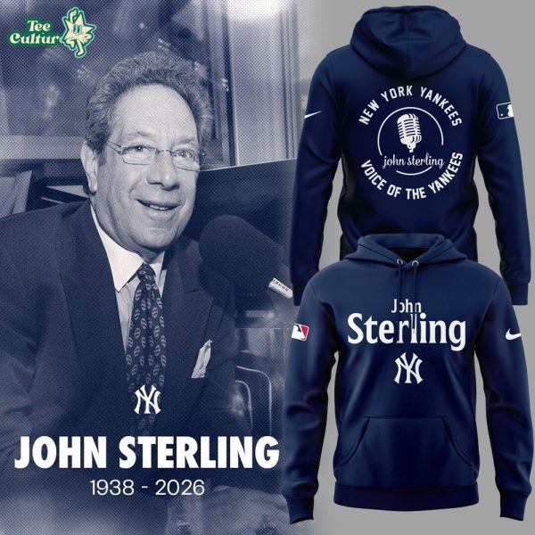 Honoring The Legend, Voice of the New York Yankees John Sterling Hoodie