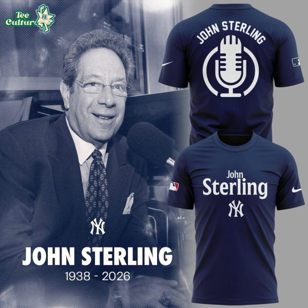 Honoring The Legend, Voice of the New York Yankees John Sterling T-Shirt