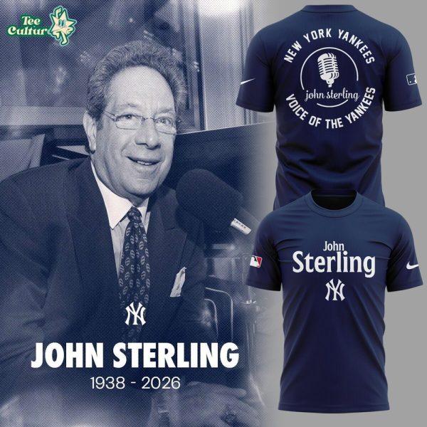 Honoring The Legend, Voice of the New York Yankees John Sterling T-Shirt V2