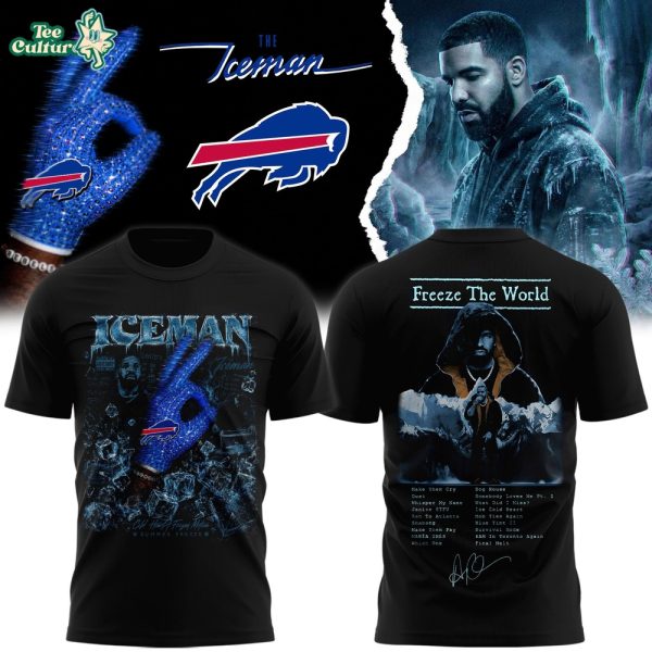 Iceman (Drake album) x Buffalo Bills T-Shirt