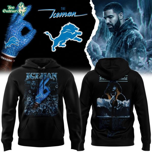 Iceman (Drake album) x Detroit Lions Hoodie