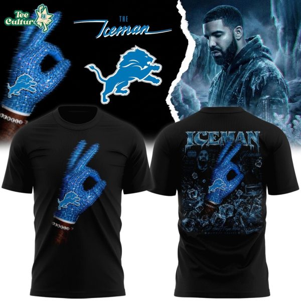 Iceman (Drake album) x Detroit Lions Tshirt