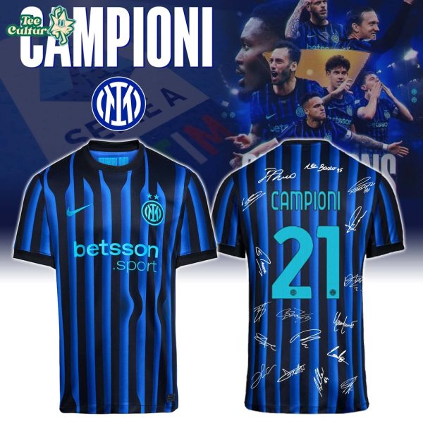 Inter Milan Special CAMPIONI D'ITALIA 25/26 Limited Edition Jersey