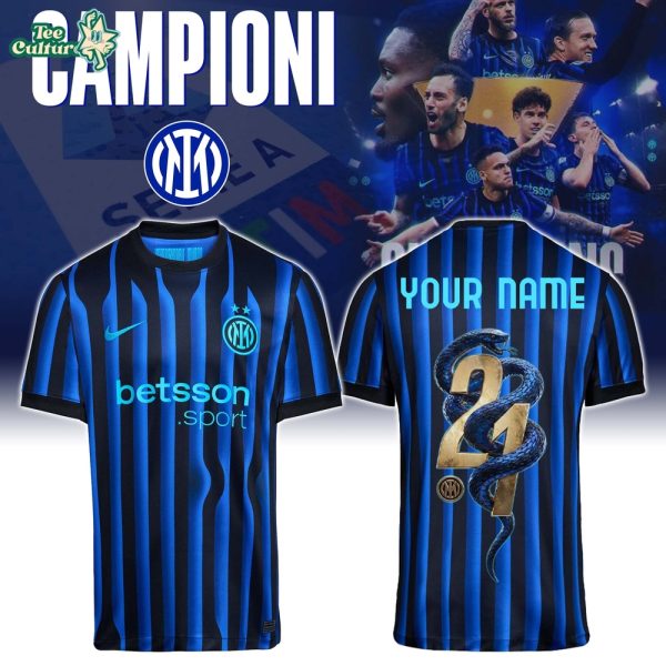 Inter Milan Special CAMPIONI D'ITALIA 25/26 Limited Edition Jersey #2