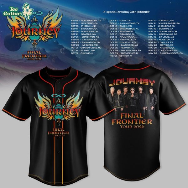 JOURNEY x FINAL FRONTIER TOUR 2026 Jersey Limited Edition V1