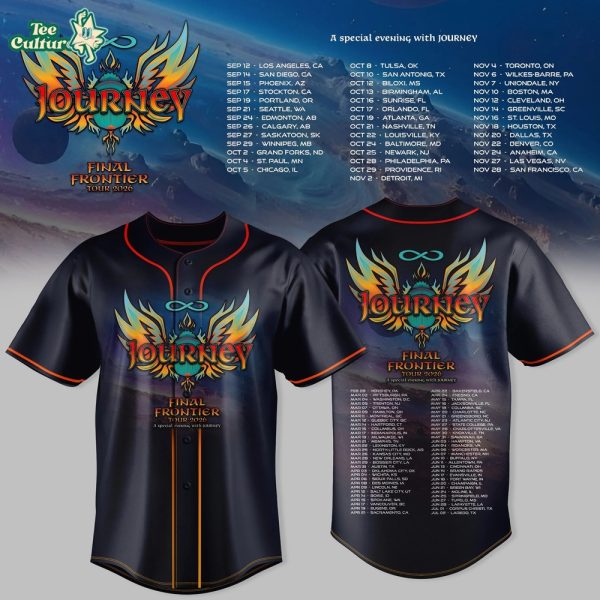 JOURNEY x FINAL FRONTIER TOUR 2026 Jersey Limited Edition V2