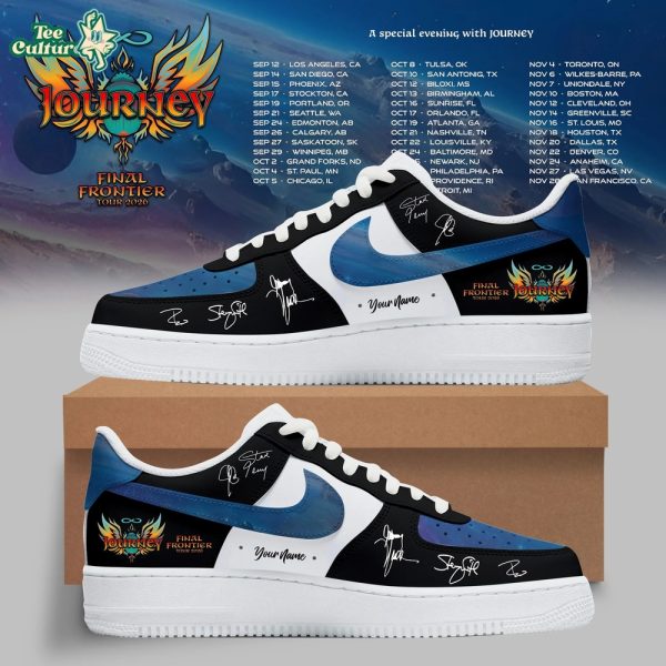 JOURNEY x FINAL FRONTIER TOUR 2026 Shoes Limited Edition Black