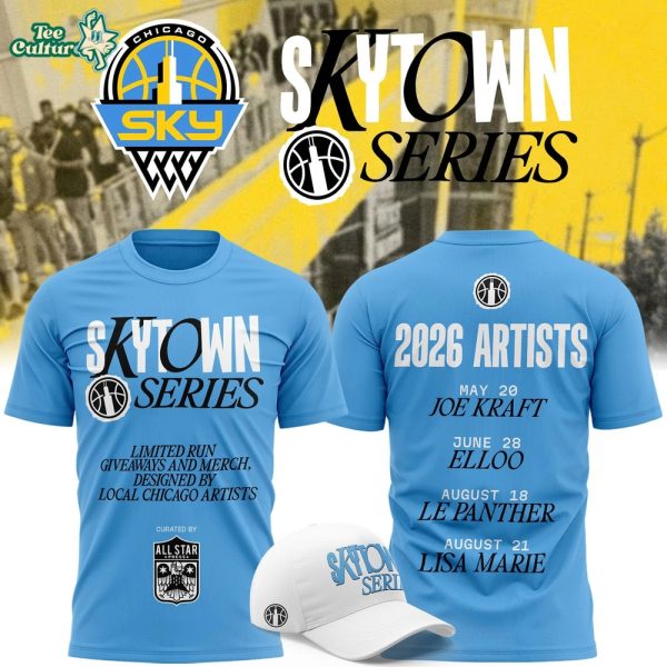 (KID)Chicago Sky 2026 Skytown Series T-shirt