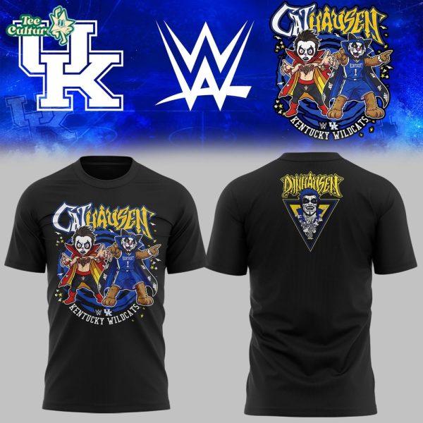 Kentucky Wildcats Black Danhausen Cathausen 2026 Night WWE Shirts